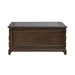 Arden Road Square Collector Cocktail Table in Satin Cherry image