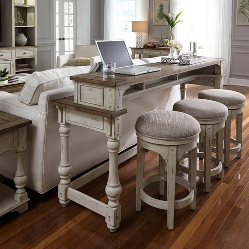 Morgan Creek 4 Piece Console Set (1-Console 3-Stools) image