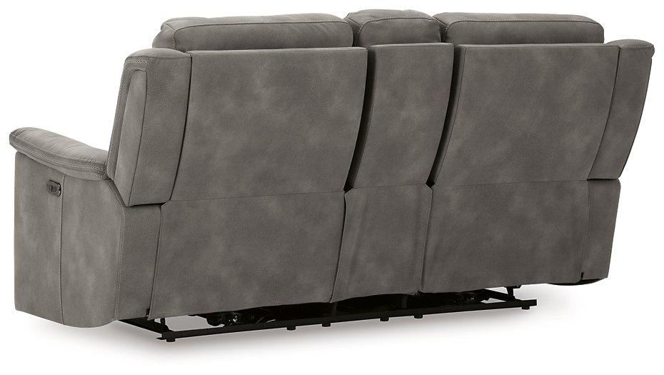 Next-Gen DuraPella Power Reclining Loveseat with Console