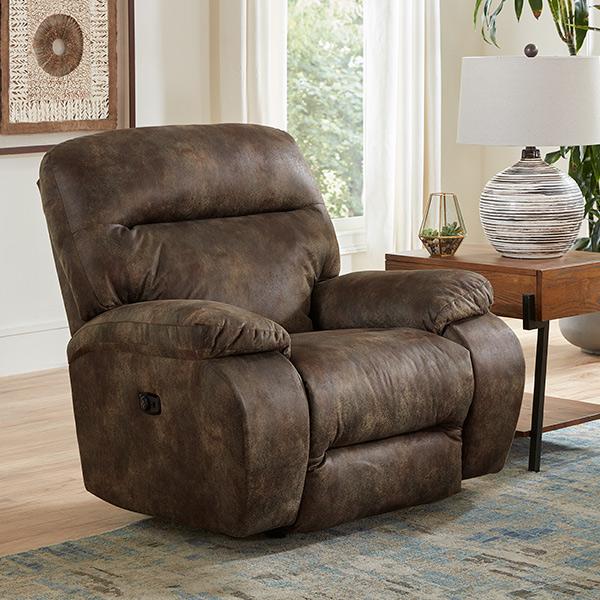 ARIAL POWER HEAD TILT SWIVEL GLIDER RECLINER- 6MZ65