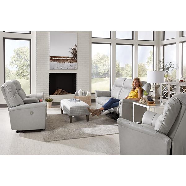 CAITLIN LOVESEAT SPACE SAVER CONSOLE LOVESEAT- L420RC4