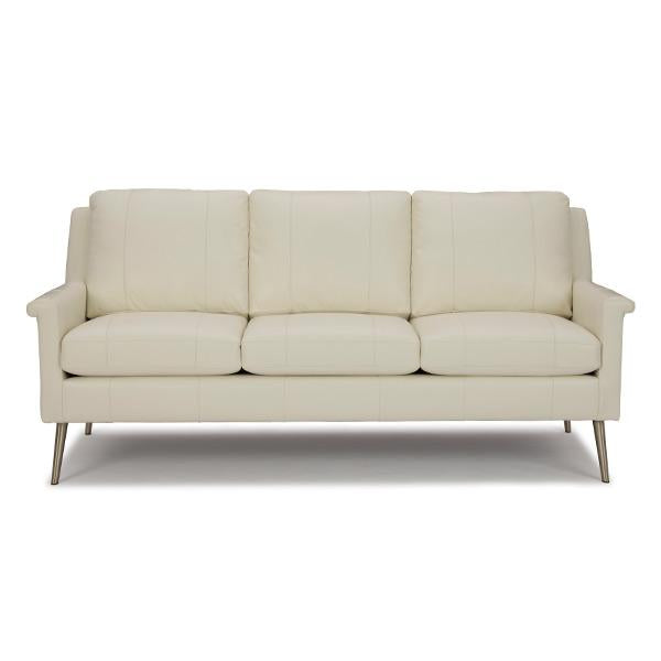 DACEY COLLECTION LEATHER STATIONARY SOFA- S11BNLU