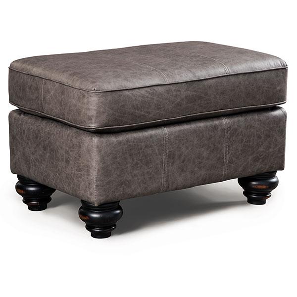 F64 LEATHER OTTOMAN- F64RLU