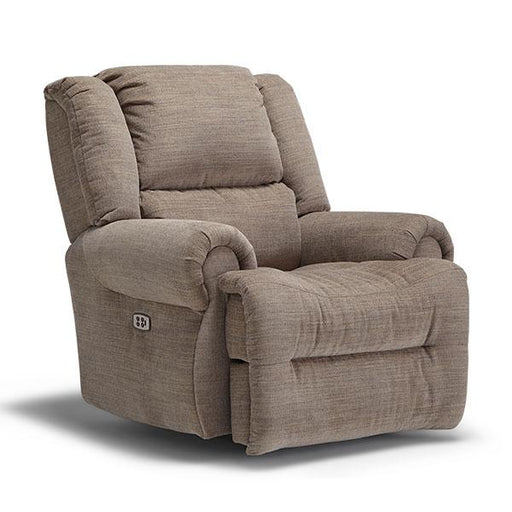 GENET LEATHER SWIVEL GLIDER RECLINER- 9N65LU image