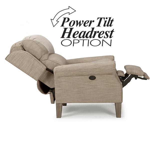 JOANNA POWER HEAD TILT HIGH LEG RECLINER - 0LZ20R