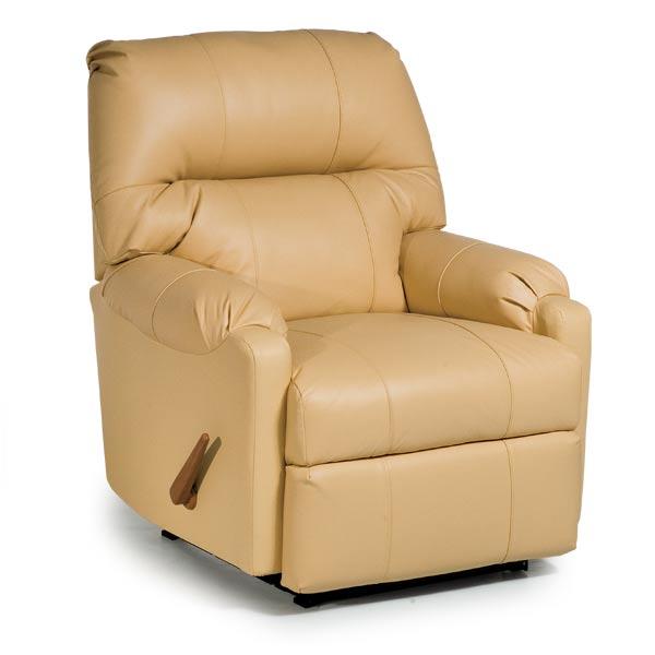 JOJO LEATHER SPACE SAVER RECLINER- 1AW34LV