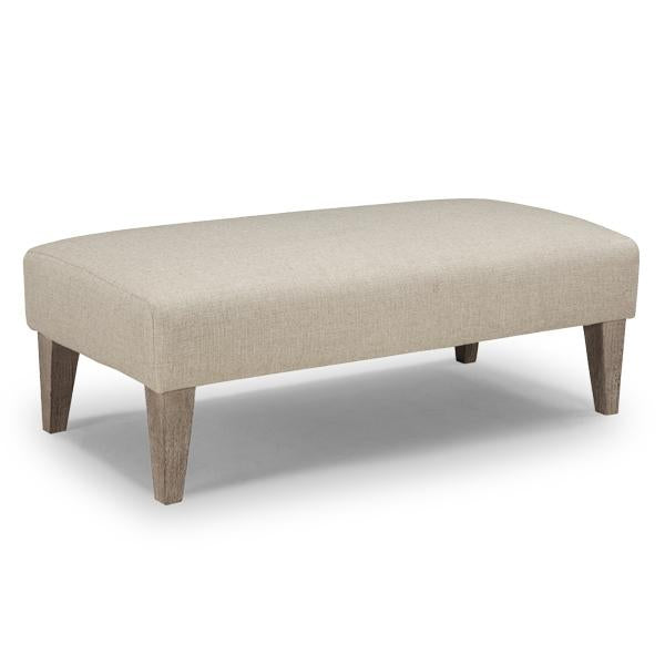 LINETTE BENCH OTTOMAN W/2 PILLOWS- 9950DW2P