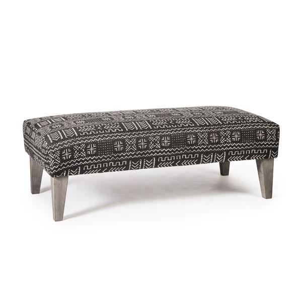 LINETTE BENCH OTTOMAN W/2 PILLOWS- 9950R2P