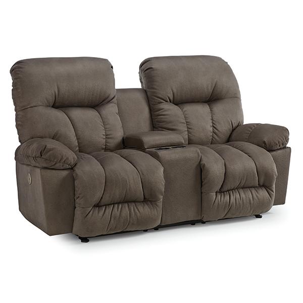 RETREAT LOVESEAT LEATHER SPACE SAVER LOVESEAT- L800CA4 image