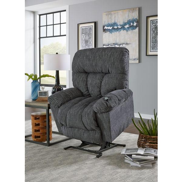 RETREAT LEATHER SPACE SAVER RECLINER- 8N04LU