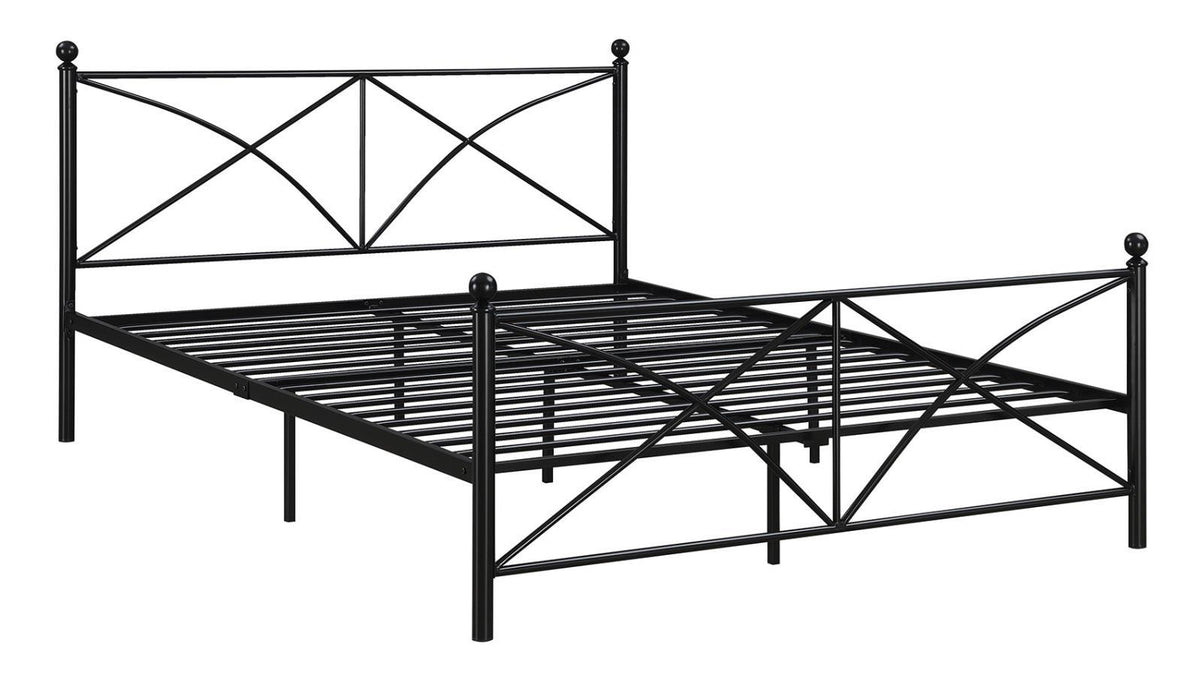 Hart Queen Platform Bed Black