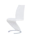 White Dining Chair D9002DC-WH (M) image
