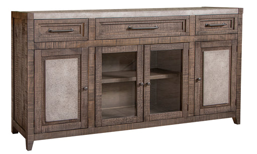Marble 3 Drawer & 4 Doors, Console image