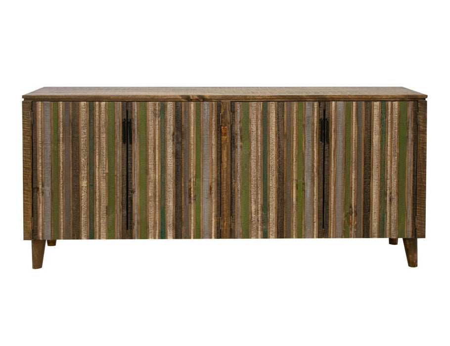 Tiza 4 Doors, Console Green, multicolor doors