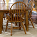 Treasures Bow Back Arm Chair - Oak image