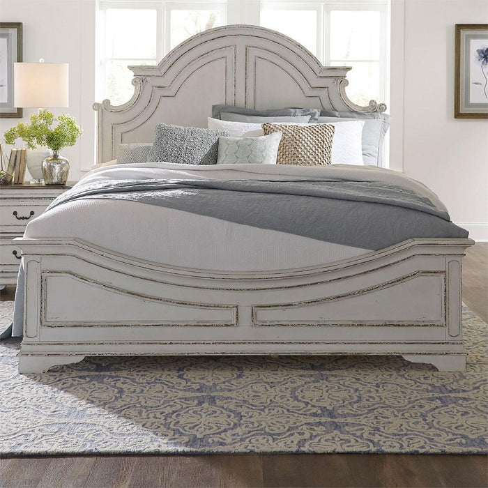 Liberty Magnolia Manor Queen Panel Headboard in Antique White