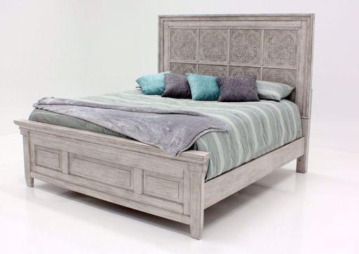 Liberty Furniture Heartland Queen Decorative Panel Bed in Antique White image