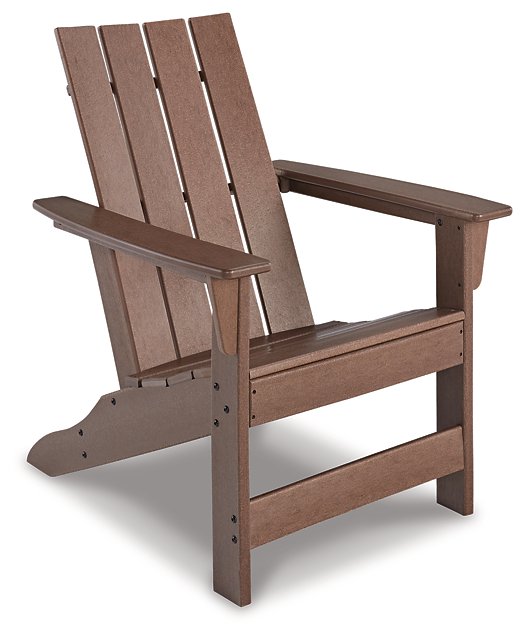 Emmeline 2 Adirondack Chairs with Tete-A-Tete Table Connector
