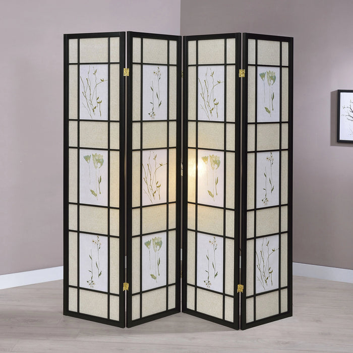 Catabella Four-Panel Room Divider