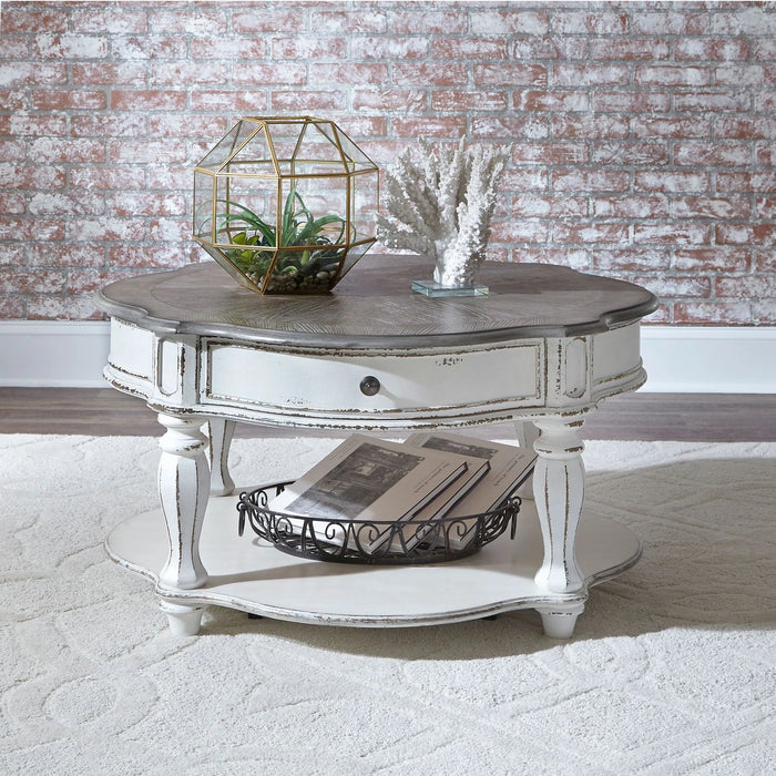 Magnolia Manor Round Cocktail Table image