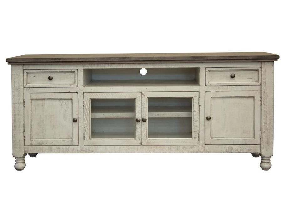Stone 2 Drawers, 4 Doors 80” TV Stand