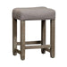 Parkland Falls Console Stool in Weathered Taupe image