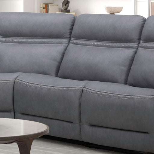 Cooper Armless Chair - Blue Gray image
