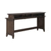 Paradise Valley Console Bar Table in Saddle Brown image