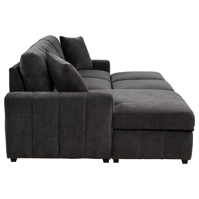 Pastrana Pull-Out Sleeper Sectional Sofa