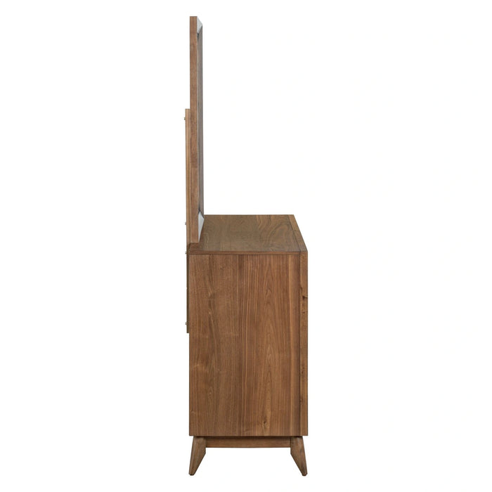 Century Modern Dresser & Mirror image