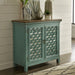 Kensington 2 Door Accent Cabinet in Turquoise image