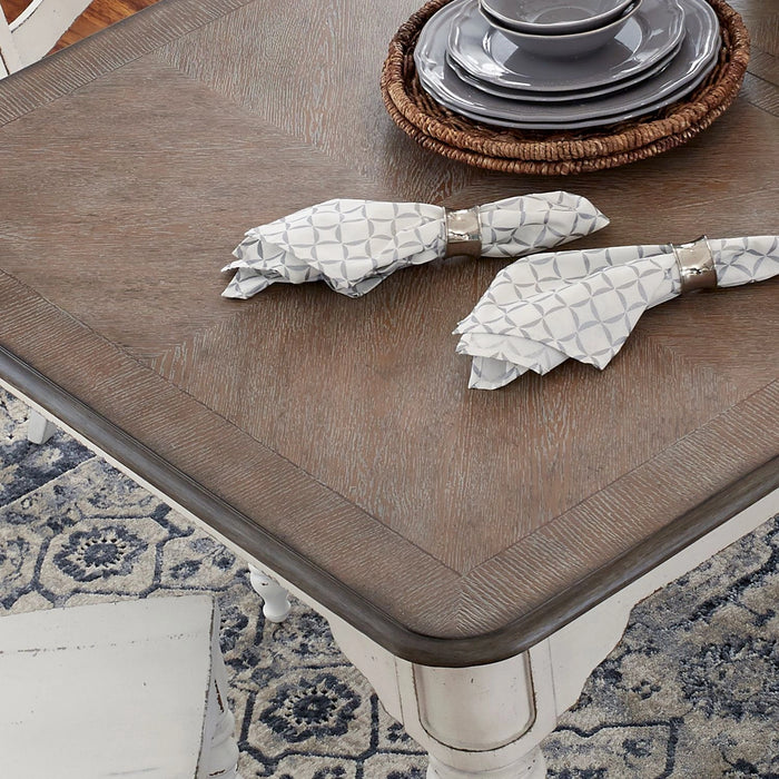 Magnolia Manor 6 Piece Leg Table Set image