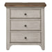 Farmhouse Reimagined Drawer Nightstand in Antique White image