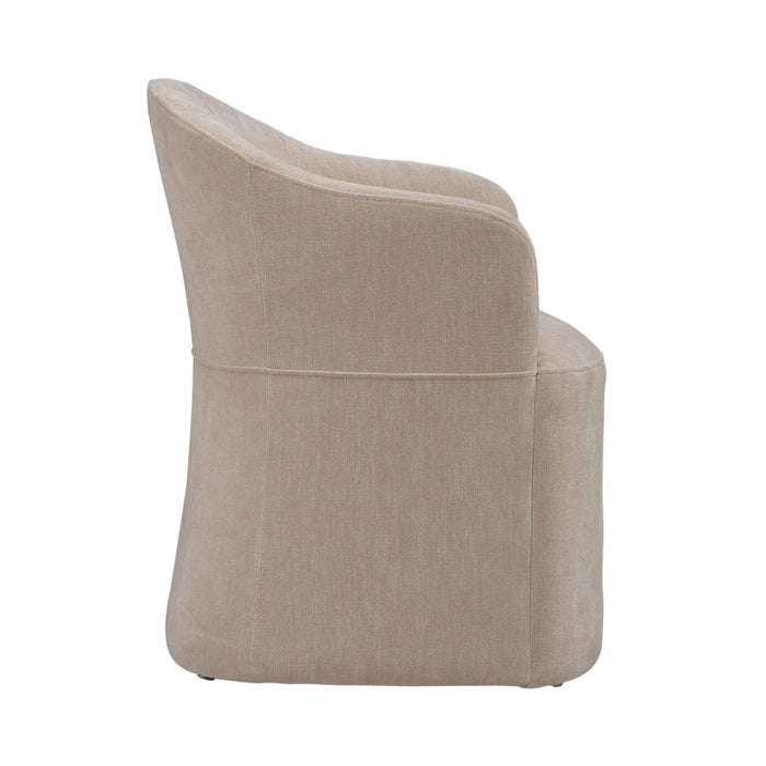 Accent Dining Accent Dining Chair w/ Casters - Wicker image