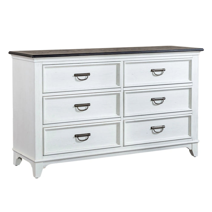 Allyson Park Drawer Dresser in White image