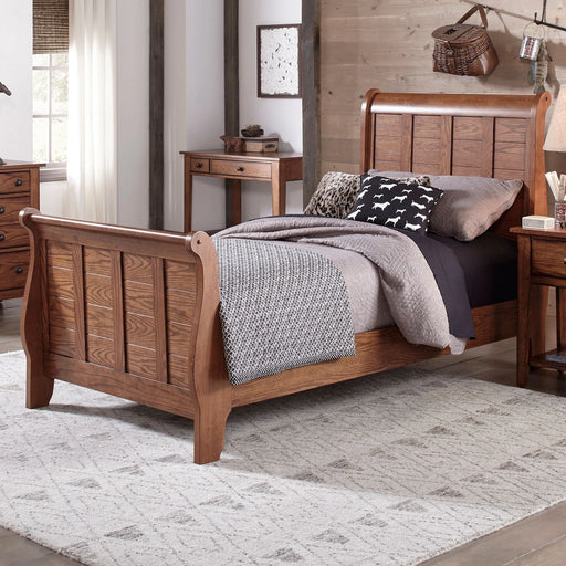Grandpas Cabin Full Sleigh Bed image