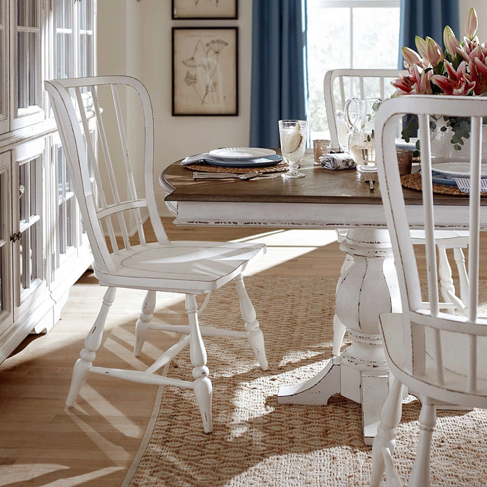 Magnolia Manor Pedestal Table Set image