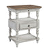 Farmhouse Reimagined Drawer Nightstand in Antique White image