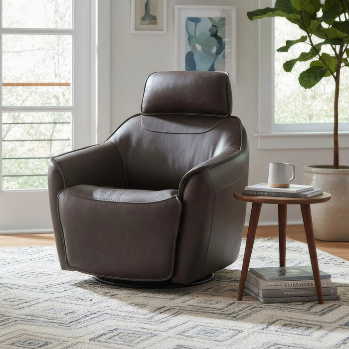 Darby Swivel Accent Chair w/ Power Foot & Tilt image