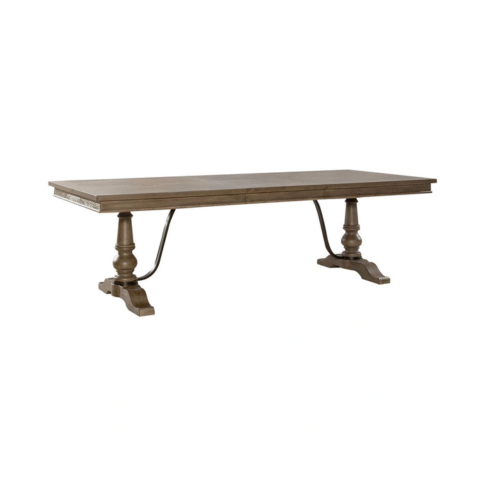 Americana Farmhouse Optional Trestle Table Set image