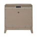 Avalon Nightstand with Charging Station in Burnished Beige image