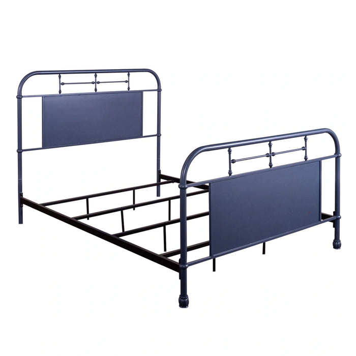 Vintage Series Metal Bed in Navy image
