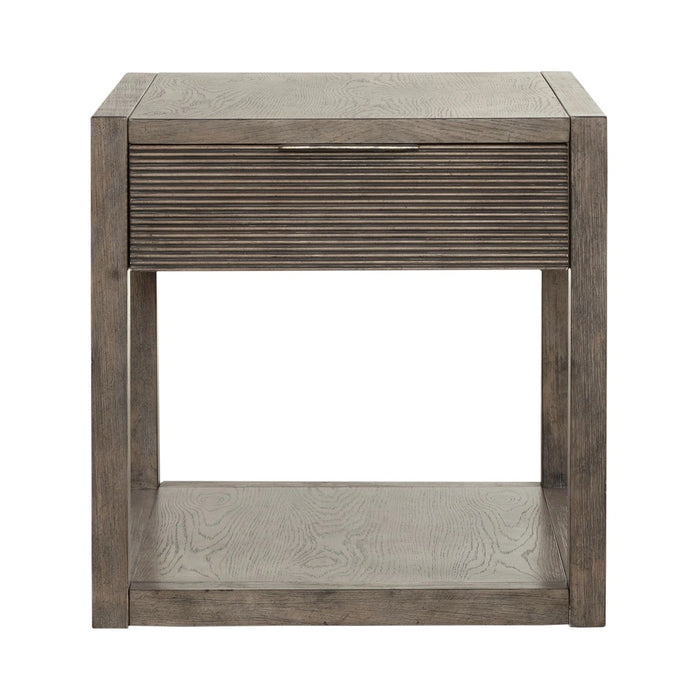 Bartlett Field End Table in Dusty Taupe image