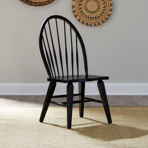 Hearthstone Ridge Windsor Back Side Chair - Black image