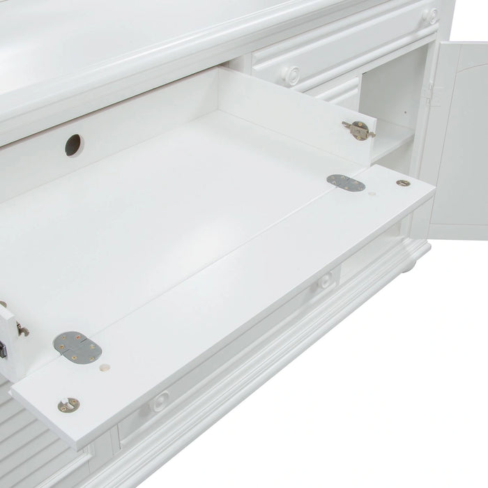 Summer House 5 Drawer Dresser in Oyster White image