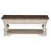 Morgan Creek Cocktail Table in Antique White image