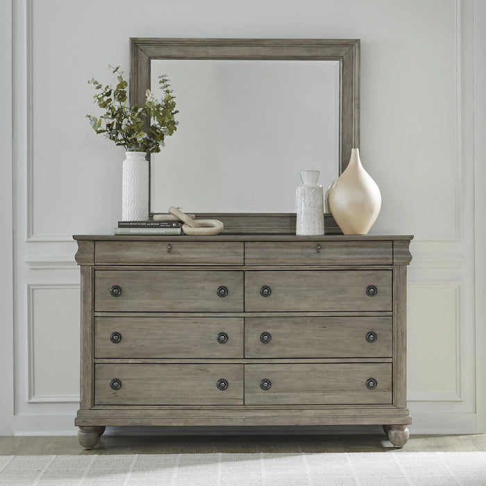 Rustic Traditions Dresser & Mirror image