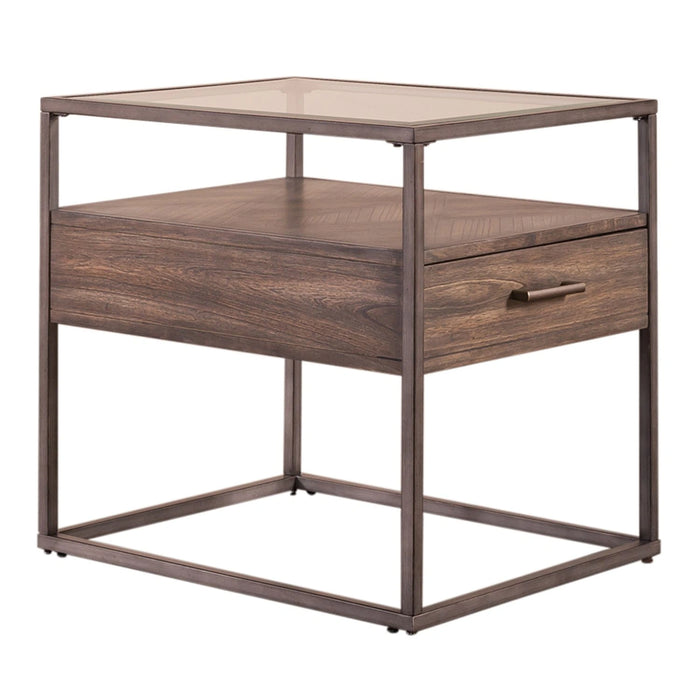 Jamestown End Table in Brown image