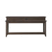 Paradise Valley Console Bar Table in Saddle Brown image