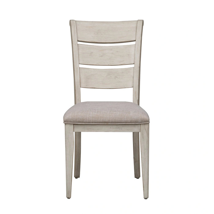 Farmhouse Reimagined Ladder Back Uph Side Chair (RTA) image